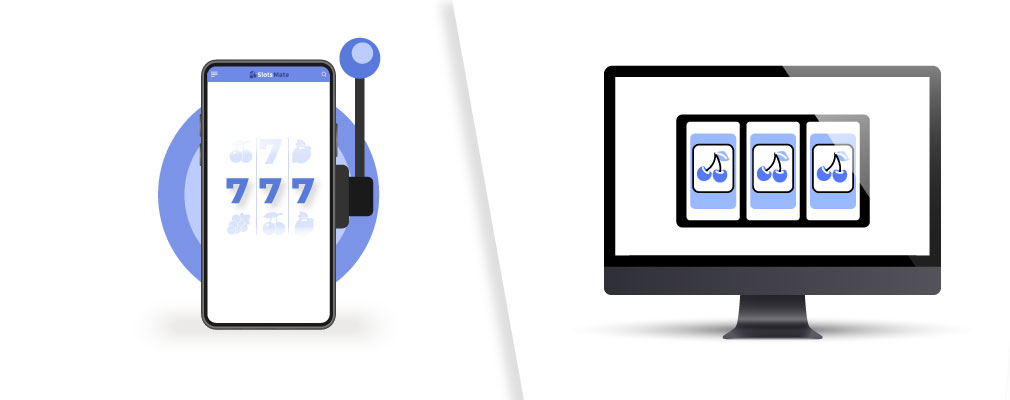 tragamonedas móviles vs tragamonedas de escritorio